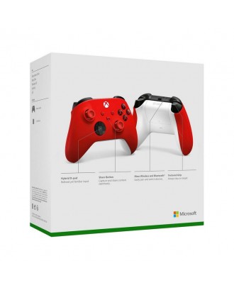 XBOX PULSE RED WIRELESS CONTROLLER